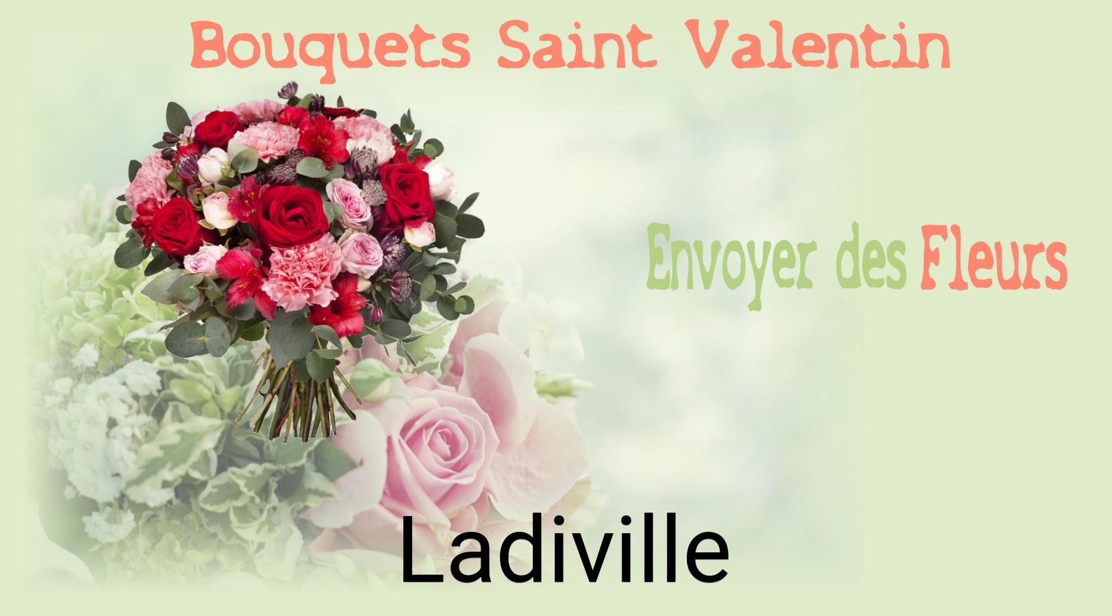 Roses de Saint-Valentin livrées à Ladiville